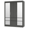 Шкаф-купе "Симпл" ШКК-06 (графит)
