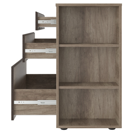 Комод "Энигма" КМ-06 (дуб каньон/венге)