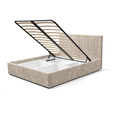 Кровать 1,6 м "Хлоя" КР-18 (Мокко)