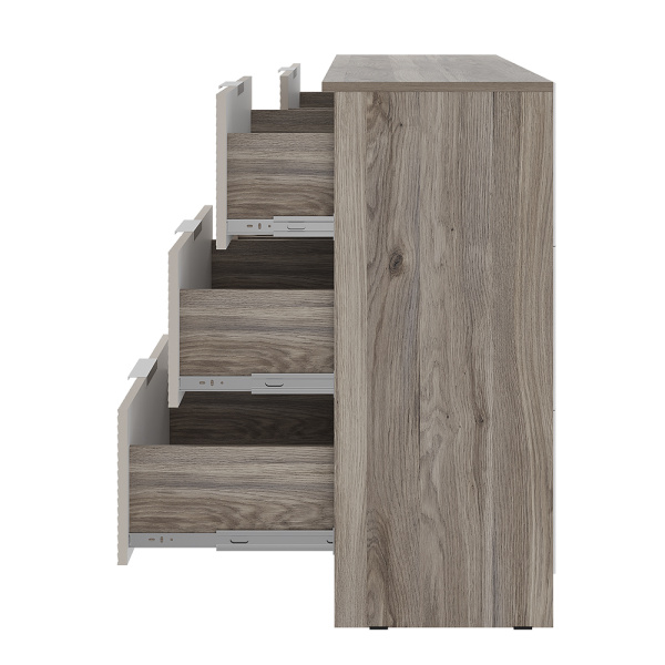 Комод "Эмилия" КМ-04 (Дуб смоки/Айриш (MF03)