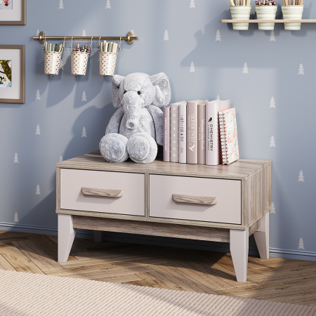 Тумба "Скандика" ТБ-17 (дуб смоки/кашемир)