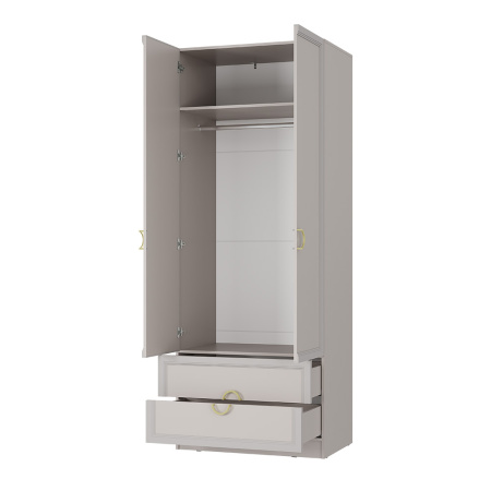 Шкаф 2-х створчатый "Эстетика" ШК-02 (Кашемир)