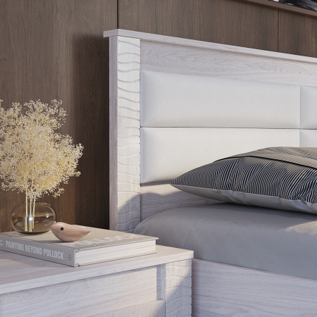 Комод "Монако" КМ-15 (ясень белый/F12)