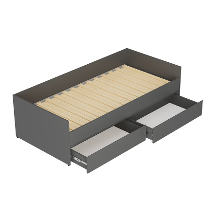 Кровать трансформер "Симпл" КР-51 (Графит)