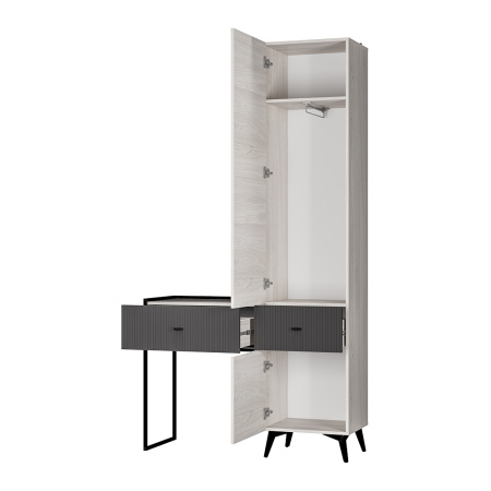 Прихожая "Норд" ПР-06 (Ясень белый/Маренго)