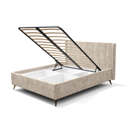 Кровать 1,6 м "Версаль" КР-18 (Мокко)