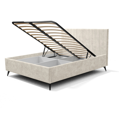 Кровать 1,6 м "Хлоя" КР-18 (Миндаль)