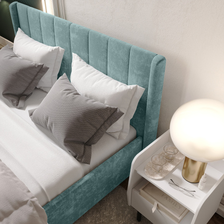 Кровать 1,6 м "Версаль" КР-18 (Шарли бриз)