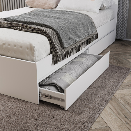 Кровать трансформер "Симпл" КР-51 (Белый)