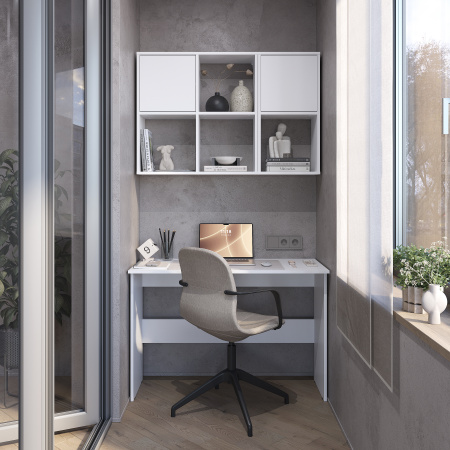 Стол письменный "Берг" ПС-01 (Белый)