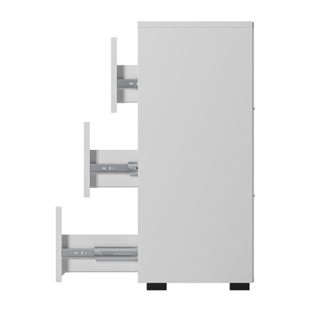 Комод "Монблан" КМ-01 (белый/лофт белый (M17)