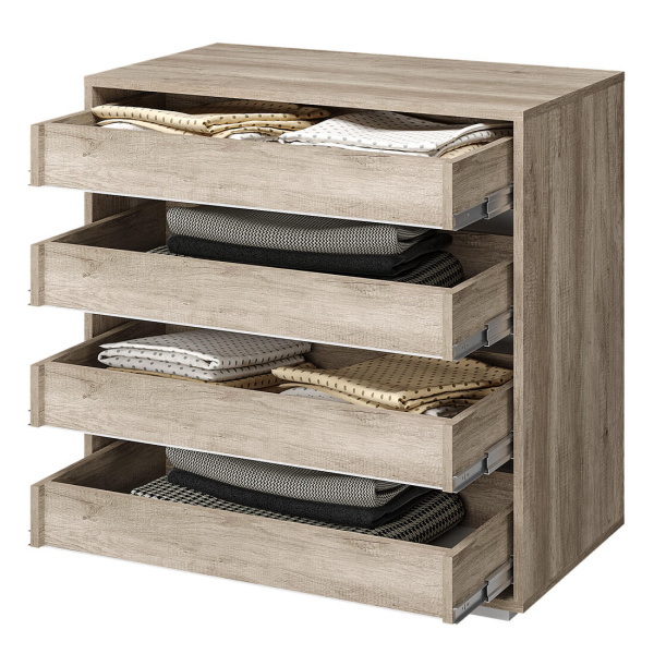 "Наоми" Комод КМ-09 (дуб каньон/графит)