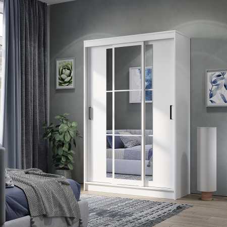 Шкаф-купе "Тайм" ШКК-03 NEW (Белый)