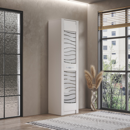 "Монако" Шкаф (пенал) ПН-20 (кашемир/MF03)