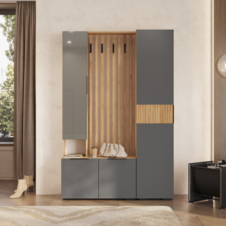 Пенал "Сандра" ПН-01 (Крафт/Графит/Тортуга (M27))