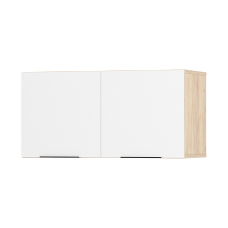 Шкаф навесной "Сандра" ШКН-02 (Крафт/Белый)