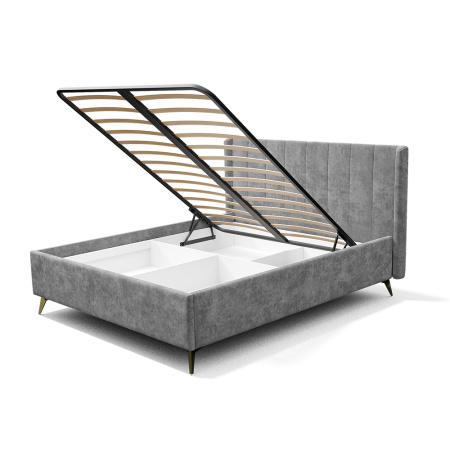 Кровать 1,6 м "Версаль" КР-18 (Хром)