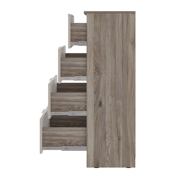 Комод "Эмилия" КМ-02 (Дуб смоки/Айриш (MF03)