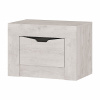 Тумба прикроватная "Леонардо" ТБ-25 (Бетон пайн светлый/графит)
