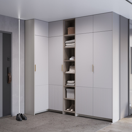 Шкаф навесной "Пандора" ШКН-08 (Кашемир/Айриш MF03)