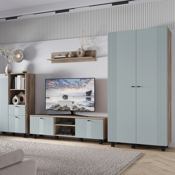 Тумба под ТВ "Олива" ТБ-09 (Дуб каньон/MF11)