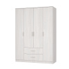 "Титан" шкаф 4-х створчатый (Ясень белый)