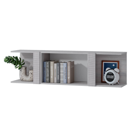 Шкаф антресольный "Монако" АН-07  (ясень белый/F12)