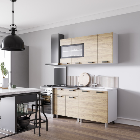 Кухня "Крафт" 1,6 м (Крафт)