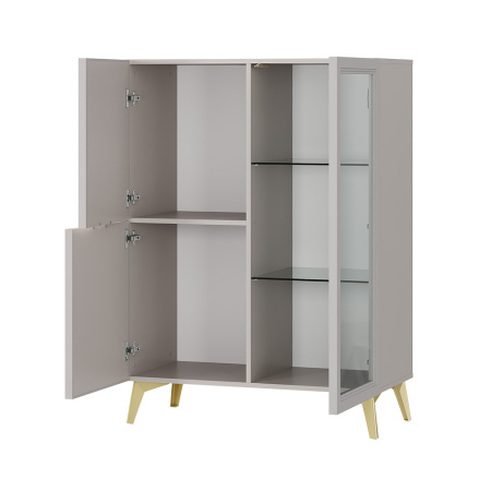 Шкаф-витрина "Эстетика" ШК-23 (Кашемир)