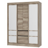 Шкаф-купе "Энигма" ШКК-06 (дуб каньон/венге)