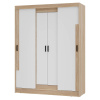 Шкаф-купе "Смарт" ШКК-06 (Дуб сонома/белый)