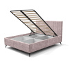 Кровать 1,6 м "Хлоя" КР-18 (Шарли Пинк)