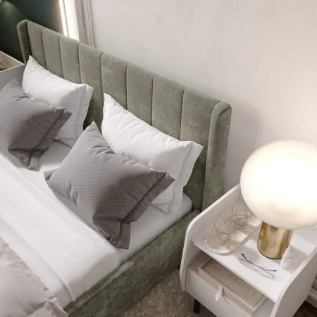 Кровать 1,6 м "Версаль" КР-18 (Муссон)