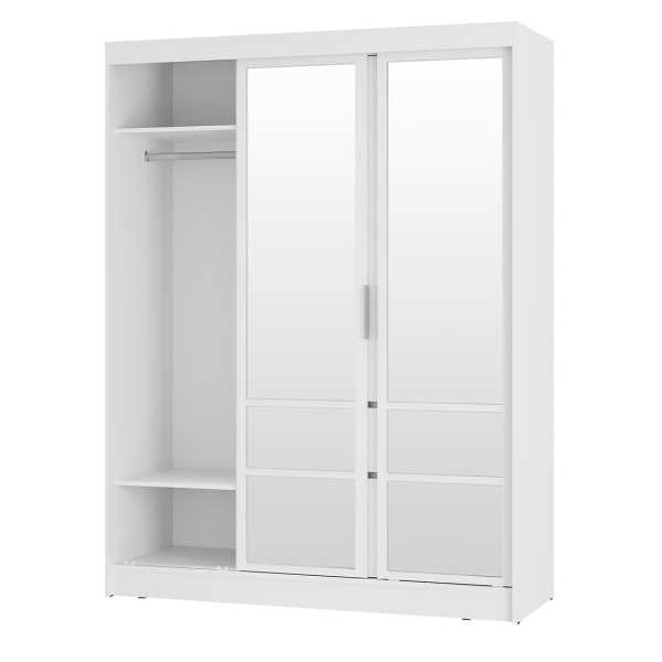 Шкаф-купе "Симпл" ШКК-06 (белый)