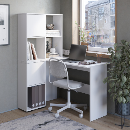 Стол письменный "Берг" ПС-01 (Белый)