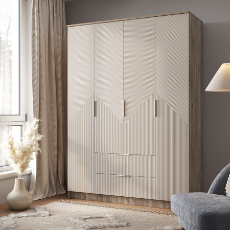 Шкаф 4-х створчатый "Эмилия" ШК-11 