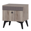 Тумба прикроватная "Кассандра" ТБ-11 (Дуб смоки/MF14)