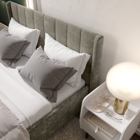 Кровать 1,6 м "Версаль" КР-18 (Муссон)