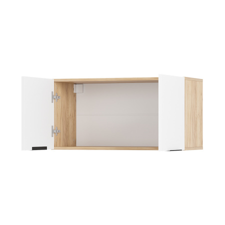 Шкаф навесной "Сандра" ШКН-02 (Крафт/Белый)