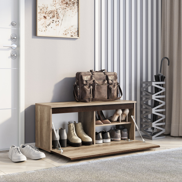 Тумба "Энигма" ТБ-16 (дуб каньон/венге)