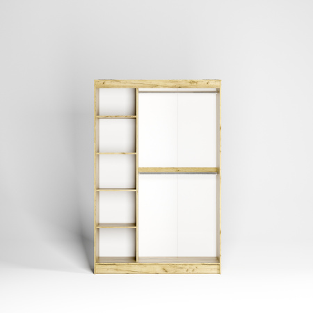 Шкаф-купе "Тайм" ШКК-03 МБ (крафт/графит)