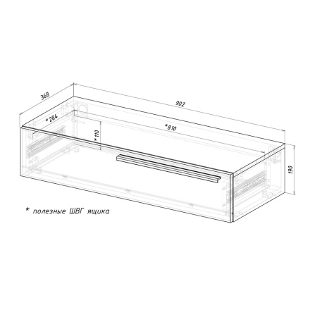 Тумба "Айрон" ТБ-16 (белый)