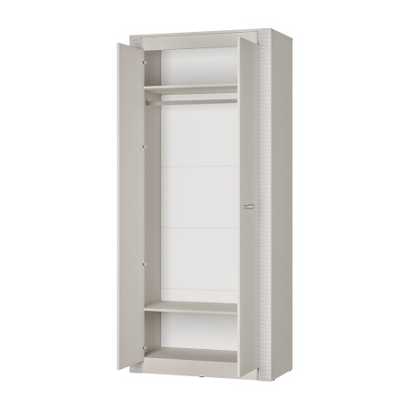 Шкаф 2-х створчатый "Монако" ШК-37 (кашемир/MF03)