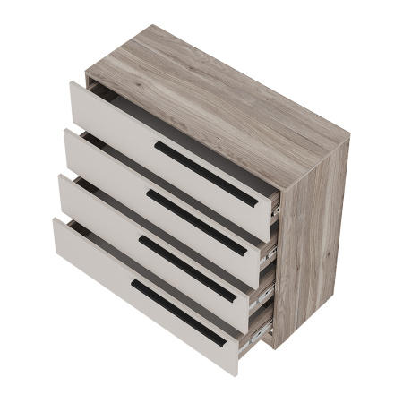 Комод "Урбан" КМ-02 (Дуб смоки/Кашемир)