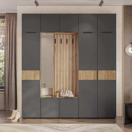 Пенал "Сандра" ПН-01 (Крафт/Графит/Тортуга (M27))