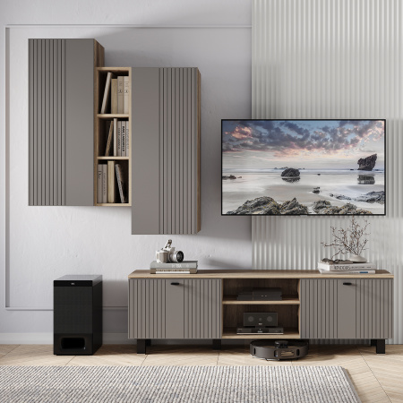 Тумба под ТВ "Олива" ТБ-09 (Дуб каньон/MF14)