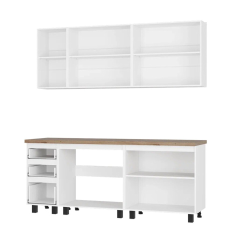 Кухня "Честер" 2,0 м (белый)