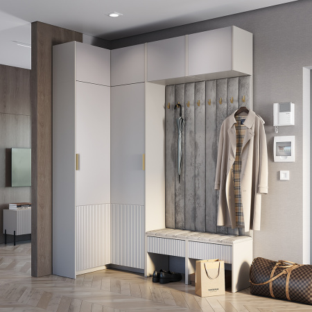 Шкаф навесной "Пандора" ШКН-08 (Кашемир/Айриш MF03)