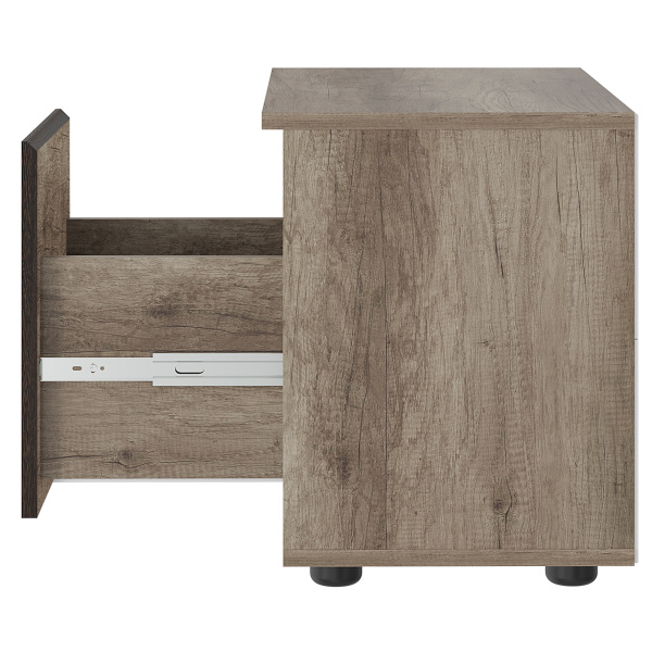 Тумба прикроватная "Энигма" ТБ-14 (дуб каньон/венге)