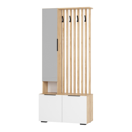 Прихожая "Сандра" ПР-03 (Крафт/Белый)